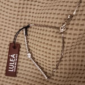 Sterling silver bracelet adjustable